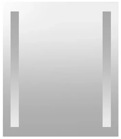 Mereo Mereo, Zrkadlo 60x80 cm s LED osvetlením, MER-CN698