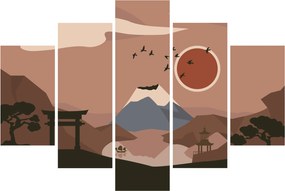 Obraz - Japonsko N⁰1 (150x105 cm)