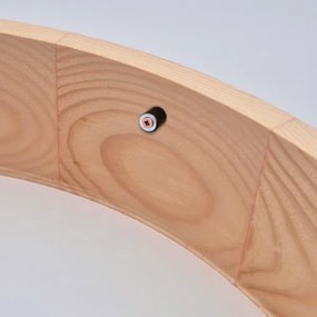 Stropné svietidlo NATURAL 2xE27/60W/230V, pr. 37 cm, borovica