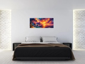 Obraz - Magický svet (120x50 cm)