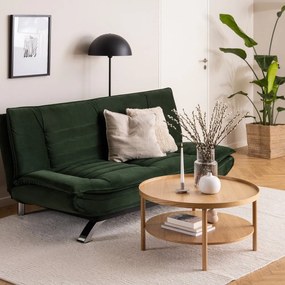 Okrúhly konferenčný stolík v dekore duba v prírodnej farbe ø 80 cm Banbury – Actona