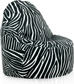 Kreslo Porto zebra