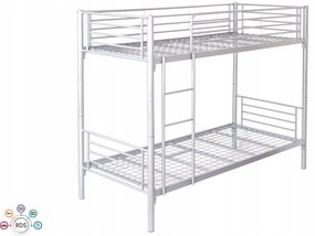 žiadna značka NOVÁ kovová posteľ POSCHODOVÁ / JEDNOTLIVÁ vojenská ubytovacia hotelová manželská