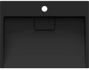 Mexen Ava, umývadlo na dosku z konglomerátu 1/O 50 x 38 cm, čierna matná, 23015071