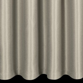 ZATEMŇOVACÍ ZÁVES NA KRÚŽKOCH SELINA 140X250 CM TMAVOBÉŽOVÁ