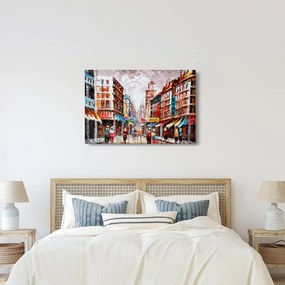 Obrázok - Hong Kong, olejomaľba (90x60 cm)