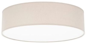 Stropné svietidlo RONDO 4xE27/15W/230V pr. 45 cm béžová