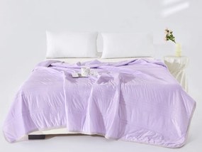 Chladiaca letná prikrývka CELIA, fialová Rozmer: 140 x 200 cm