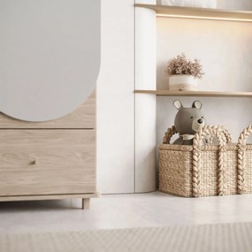 DVOJDVEROVÁ ŠATNÍKOVÁ SKRIŇA ELSA DO DETSKEJ IZBY KAŠMÍR 119 cm