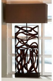 Dizajn boho stojacie svietidlo ROOTS