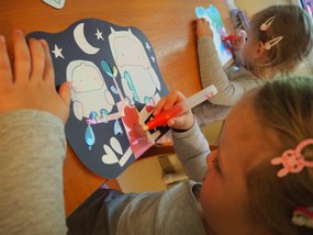 Kúzelné maľovanky – Čo sa skrýva v lese?