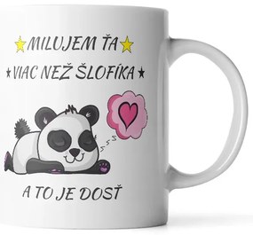 Sablio Hrnek Miluji tě víc než šlofíky - 890 ml - XXL