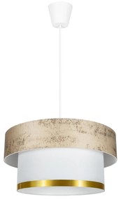 Luster na lanku RESSA 1xE27/60W/230V zlatá