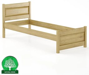 Posteľ buková LK120–90x200 rustikal