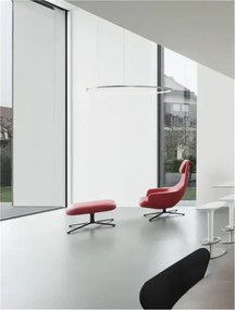 LED luster Tarquin 100 Strieborná