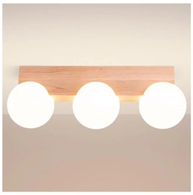 Sollux SL.1684 - Stropné svietidlo BULBO 3xG9/8W/230V buk/biela