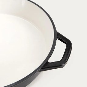 Liatinová panvica ANDREAS čierna 777578