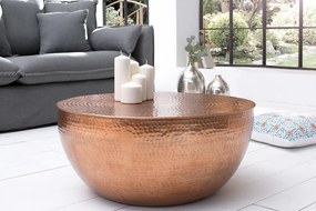 Extravagantný konferenčný stolík Orient II medený 60cm