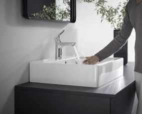 Hansgrohe Focus E2, páková umývadlová batéria 100 CoolStart, s výpusťou, chrómová, HAN-31621000