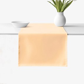 Goldea behúň na stôl 100% bavlnené plátno - marhuľový 50x120 cm