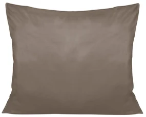 SATÉNOVÁ OBLIEČKA NA VANKÚŠ SATYNLOVE 70X80 CM TMAVOHNEDÁ