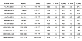 Mexen Lima Duo sprchovací kút 80 x 80 cm, 6mm sklo, číre sklo / chrómový profil, 856-080-080-02-00