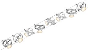 Paulmann 94490 - SADA 8xGU5,3/7,5W Bodové svietidlo CARDAN 230V matný chróm