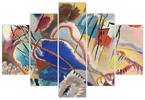 Obraz -  Vasily Kandinsky, Improvisation No. 30 (Cannons), reprodukcia (150x105 cm)