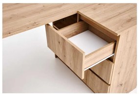 Písací stôl Pendle, dub artisan