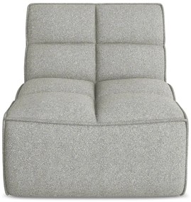 Svetlosivý modul pohovky Kalai – Makamii