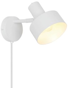 Nordlux Biele nástenné svietidlo Matis pre žiarovku E27 2512201001