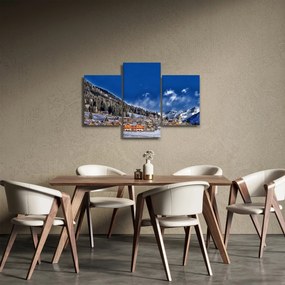 Obraz - Horské mestečko (90x60 cm)