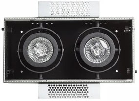 RED - Design Rendl - R12053 - Podhľadové svietidlo ELECTRA 2xGU10/50W/230V