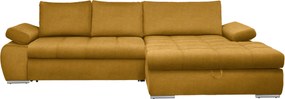 XXXLutz ROHOVÁ SEDAČKA, textil, žltá Carryhome - Sedačky - 002300011408
