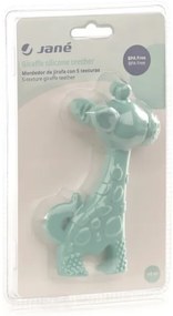 JANÉ Silikónová hryzačka žirafa Mint
