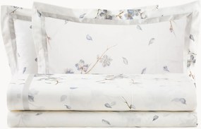 Posteľná bielizeň z bavlneného perkálu Peach Blossoms, 4 ks