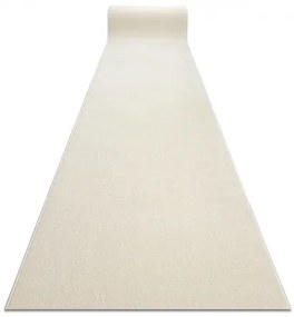 Jednotny behúň KARMEL Svadba - prostý, jednofarebný biely Veľkosť: 200 cm