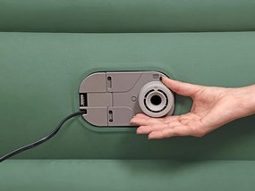 Dvojitý nafukovací matrac Bestway so vstavanou pumpou 203 x 152 x 46 cm 69646