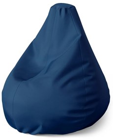 Sablio Sedací vak Pear Námornícka modrá - 70 x 95 x 15 cm