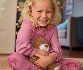 Hrejivý plyšový medvedík