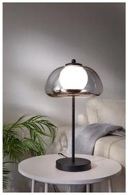 Livarno home Stolná LED lampa (sivé sklo)  (100393468)