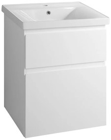 Aqualine Aqualine, SAVA 60 keramcké umývadlo nábytkové 60x46cm, biela, 2060