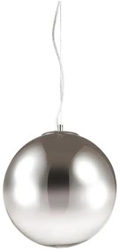 Ideal Lux - Luster na lanku MAPA 1xE27/42W/230V pr. 40 cm šedá/dymová