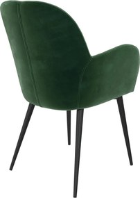 Zelené čalúnené jedálenské kreslo Fitz – Støraa