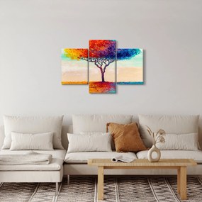 Obraz maľovaného stromu (90x60 cm)