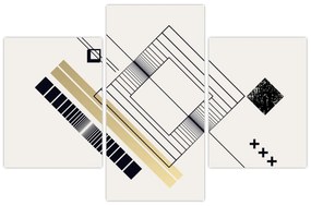 Obraz - Geometrické tvary N⁰6 (90x60 cm)