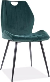 SI Stolička Arco Velvet zelená
