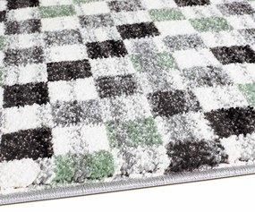 Dekorstudio Moderný koberec MODA SOFT sivo zelený 1141 Rozmer koberca: 120x160cm