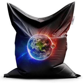 Sablio Sedací vak Planéta Zem - 200x140 cm