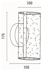 LED Nástenné svietidlo LED/8W/230V 3000K